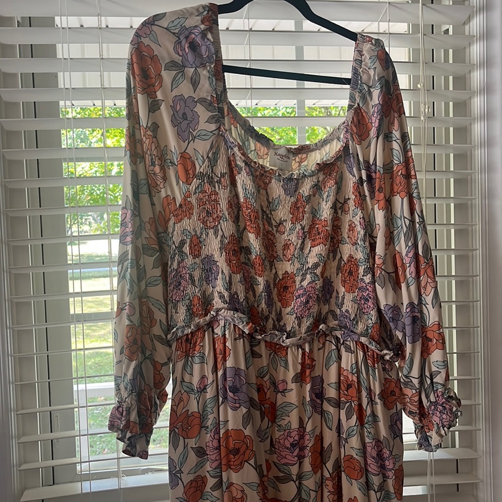 Plus Maternity Dress